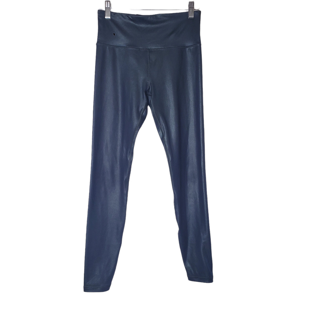 Athleta Size XS Elation Ultra High Rise Tight Leggings Pocket Shimmer‎ Green